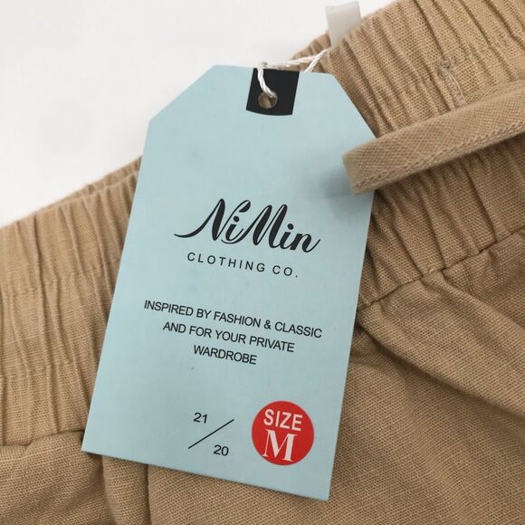 NiMin Dra string Raw Hem Mini Cargo pockets Shorts - Picture 4 of 7